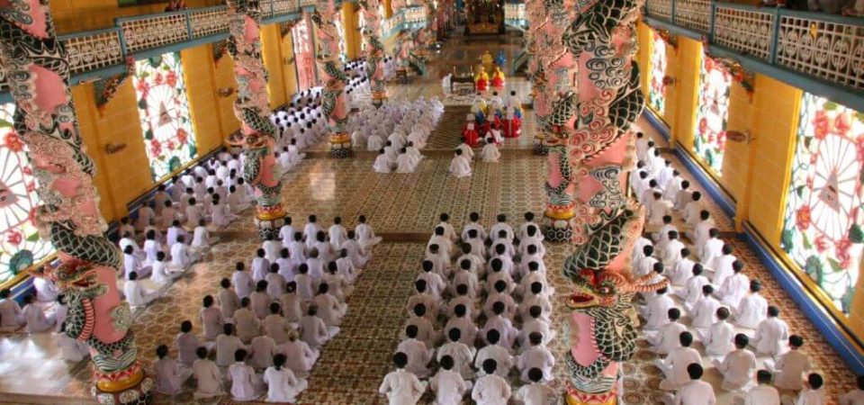 Cao Dai Temple Ceremony - Ho Chi Minh City Halal Moslem Tour 5 Days
