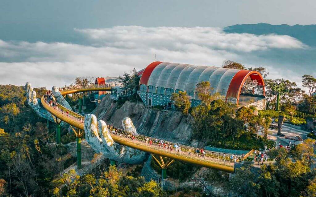 Golden Bridge - Danang – Hoian Ancient Town – Ba Na Hills Muslim Tour 4 Days – 3 Nights
