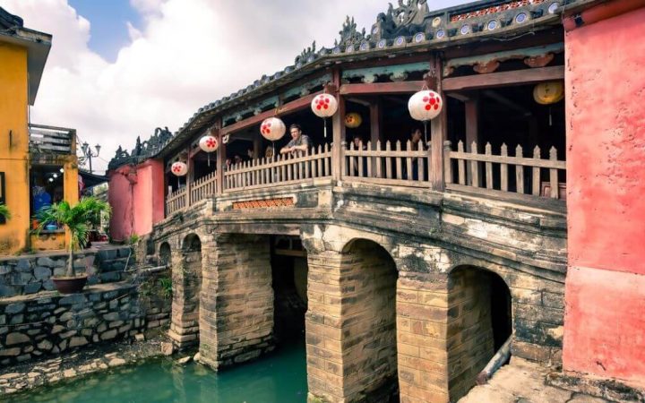 Japanese Covered Bridge - Hoian Ancient Town – Water Coconut Forest Muslim Tour 1 Day