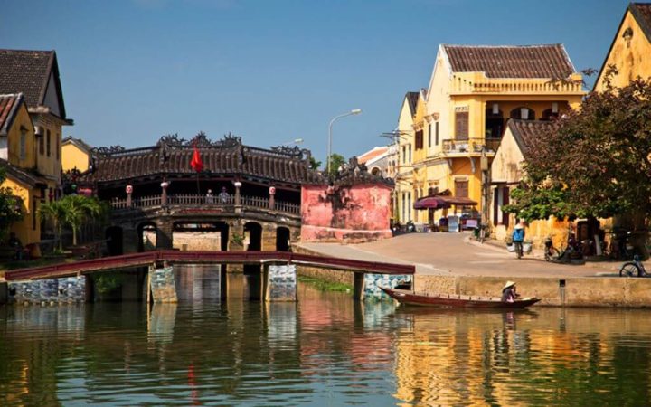 Japanese Covered Bridge - Hoian Ancient Town – Water Coconut Forest Muslim Tour 1 Day