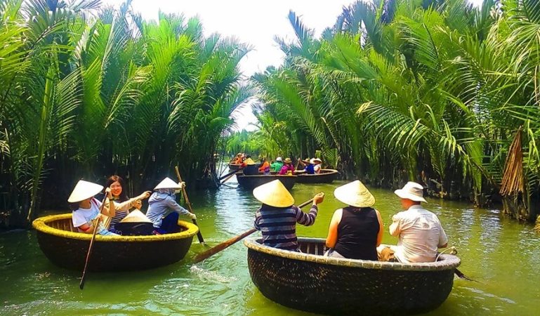 Water Coconut boat trip - Hoian Ancient Town – Water Coconut Forest Muslim Tour 1 Day