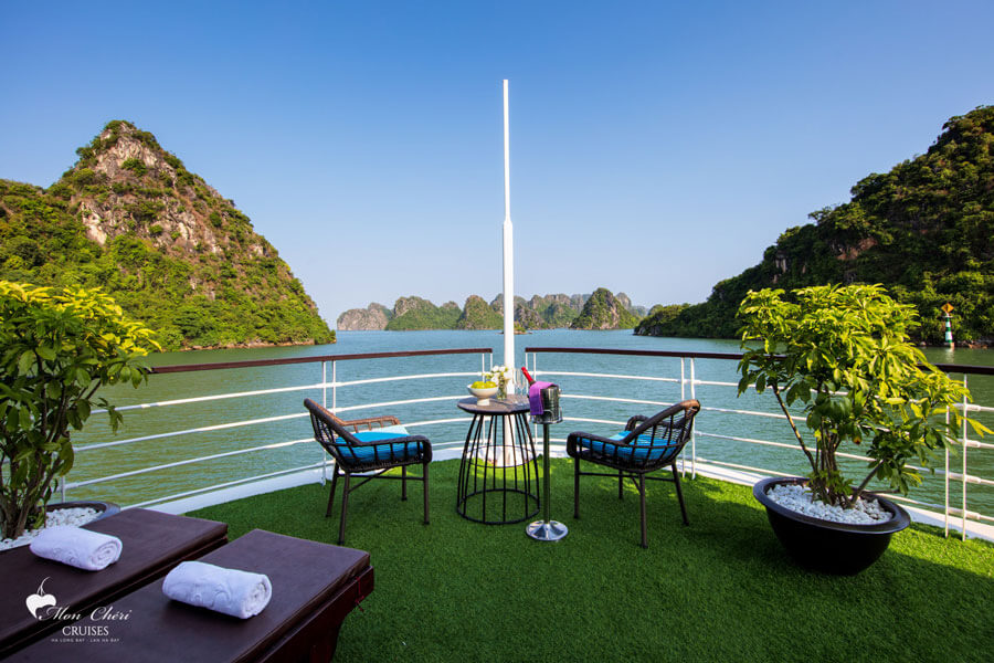 President Suite Terrace Halong Bay Muslim Cruise