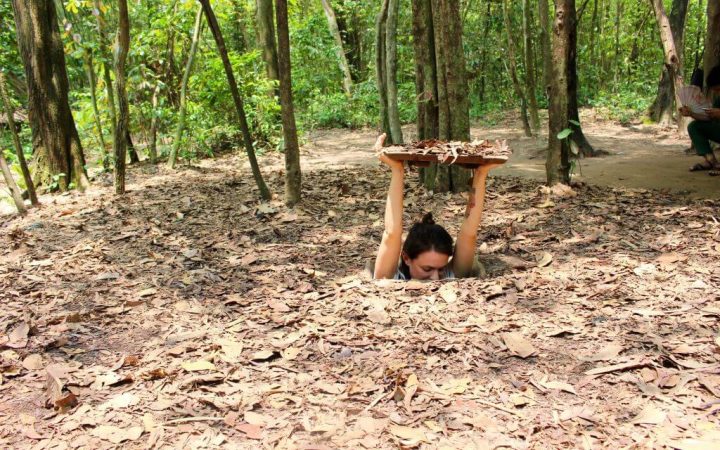 Cu Chi Tunnels Combined Mekong Delta Muslim Tour 1 Day