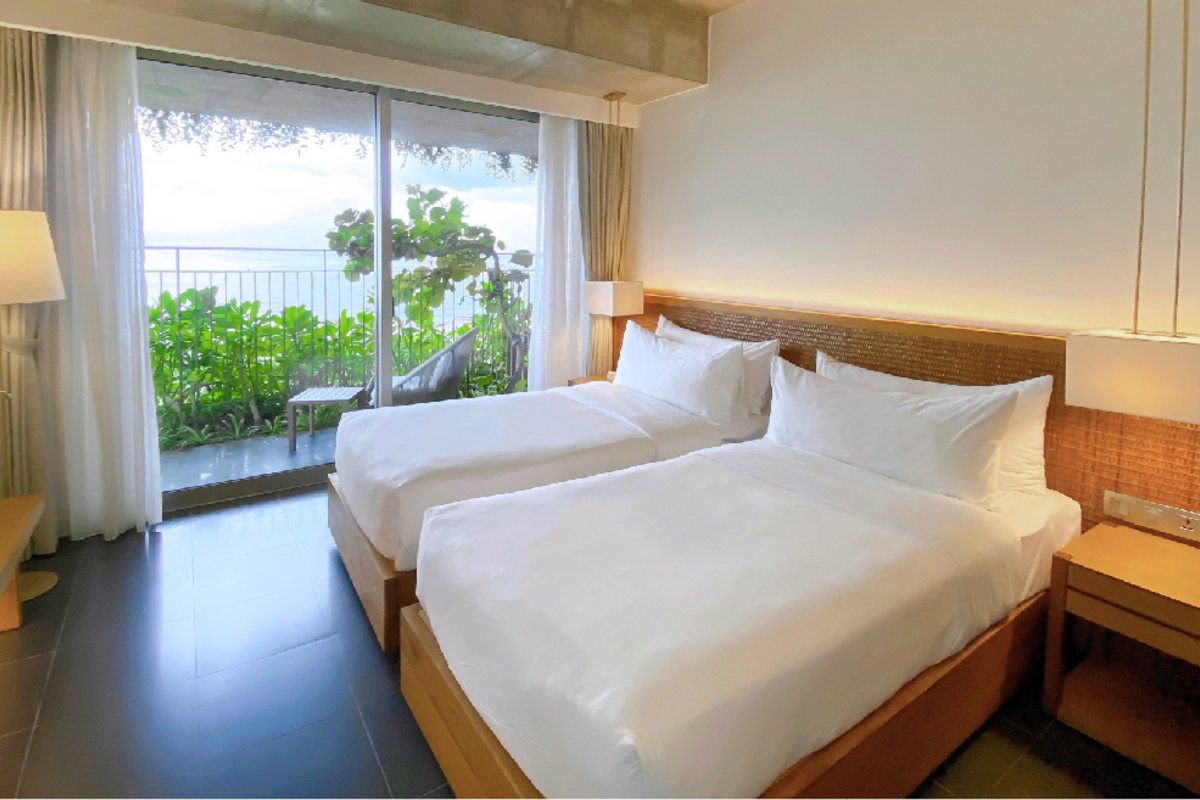Thien Dieu twin room at Chicland Danang Beach Hotel