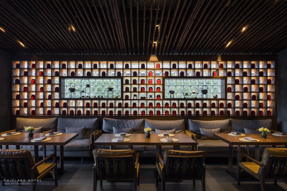 Tra House tea room at Chicland Danang Beach Hotel