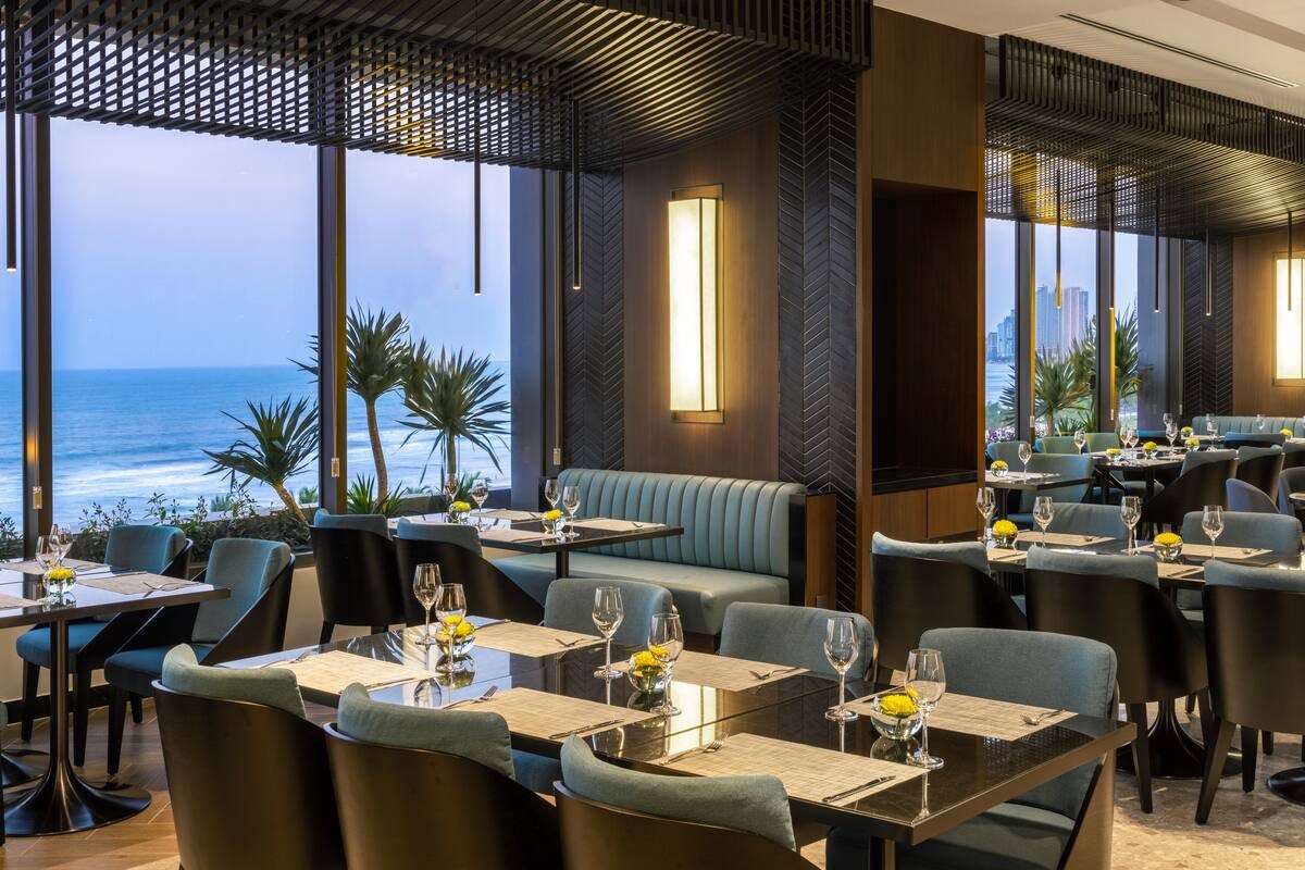 Together & Co. restaurant with sea view at Hilton Garden Inn Da Nang