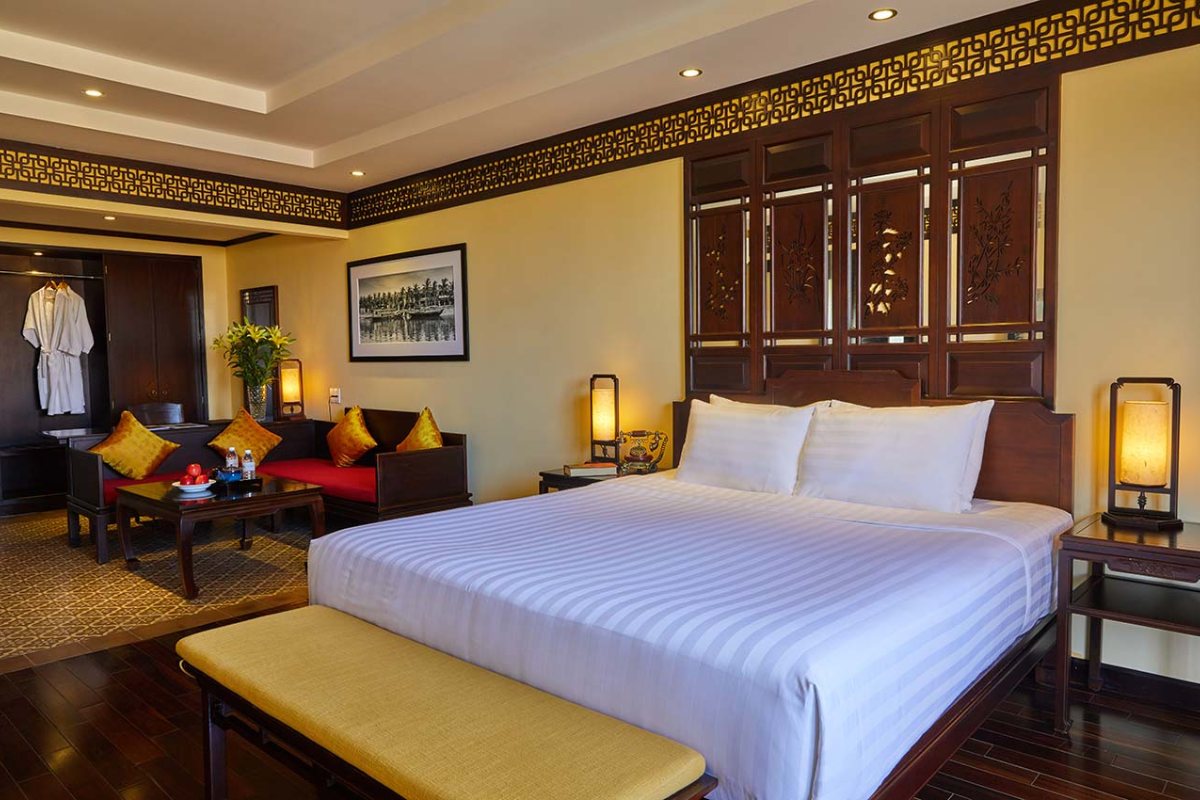 Signature Suite interior at Hoi An Central Boutique Hotel