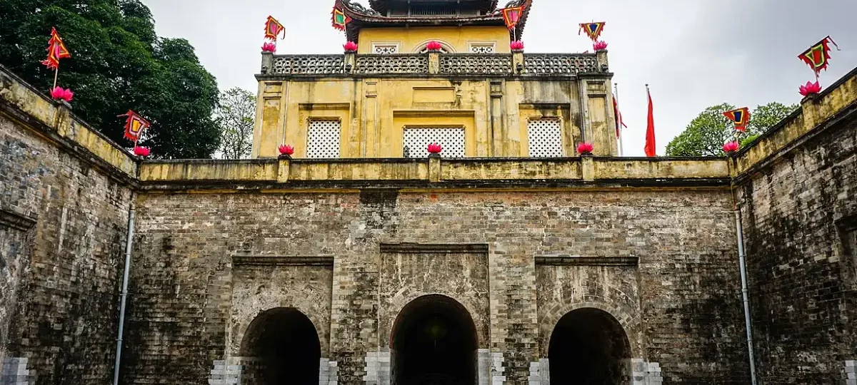 Central sector of the Imperial Citadel of Thang Long, Hanoi