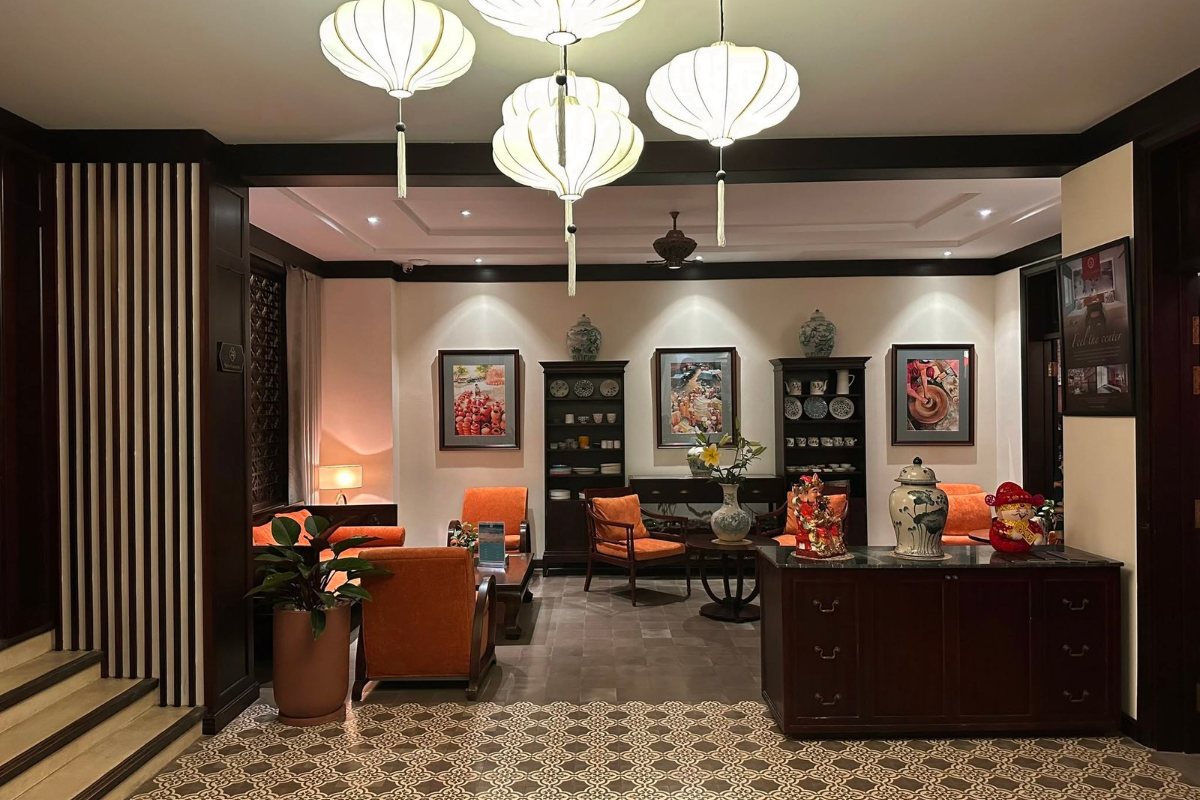 Lobby lounge at Little Hoi An