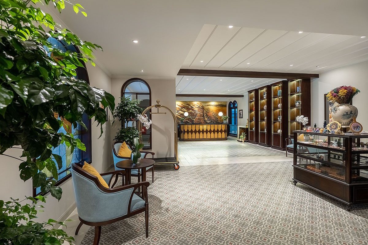 Lobby lounge at Little Residence Hoi An
