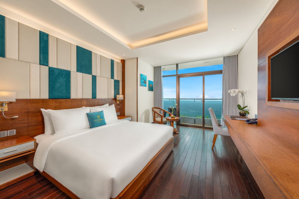 Ocean Front King room at Mandila Beach Hotel