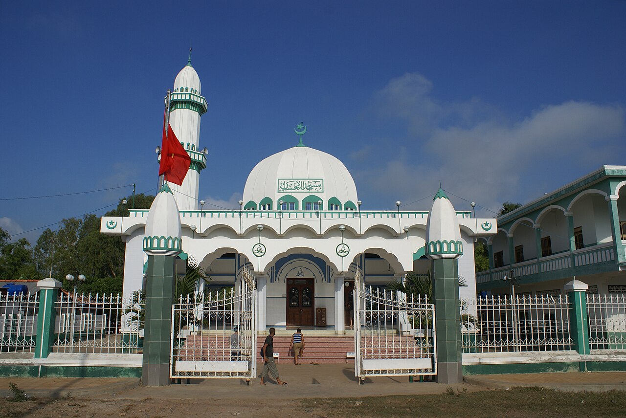 Mosque in the Cham Muslim village across the river from Chau Doc