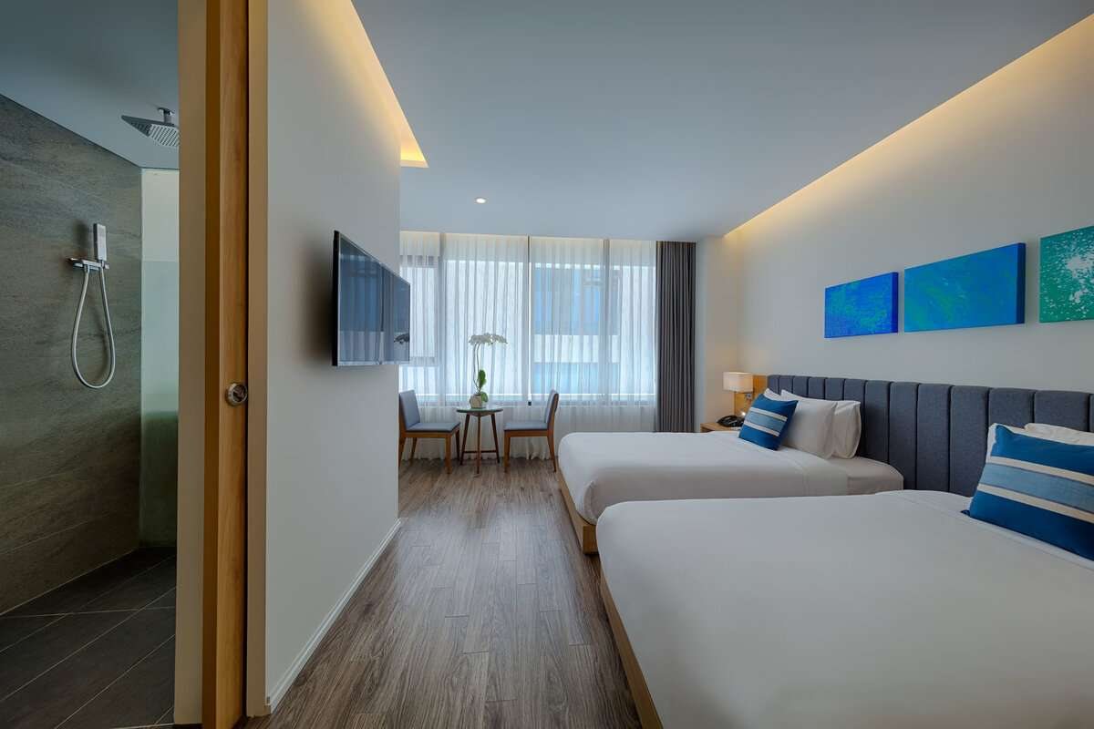 Deluxe room at Parosand Danang Hotel
