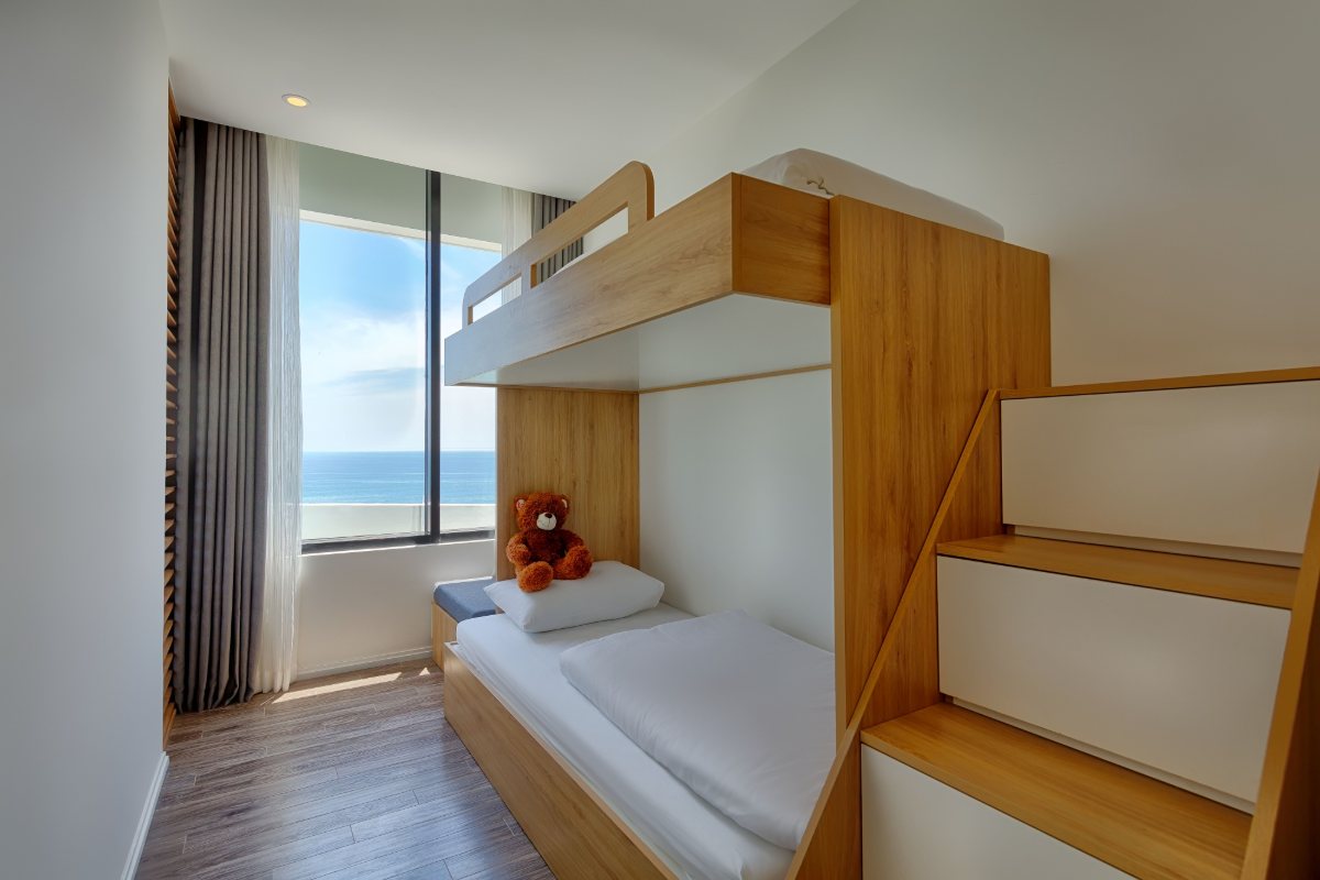 Bunk bed for children in a family room at Parosand Danang Hotel