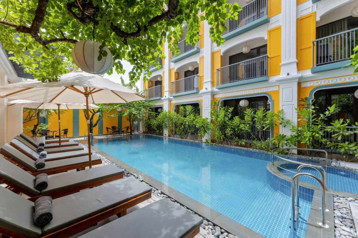 Swimming pool at Son Hoi An Boutique Hotel