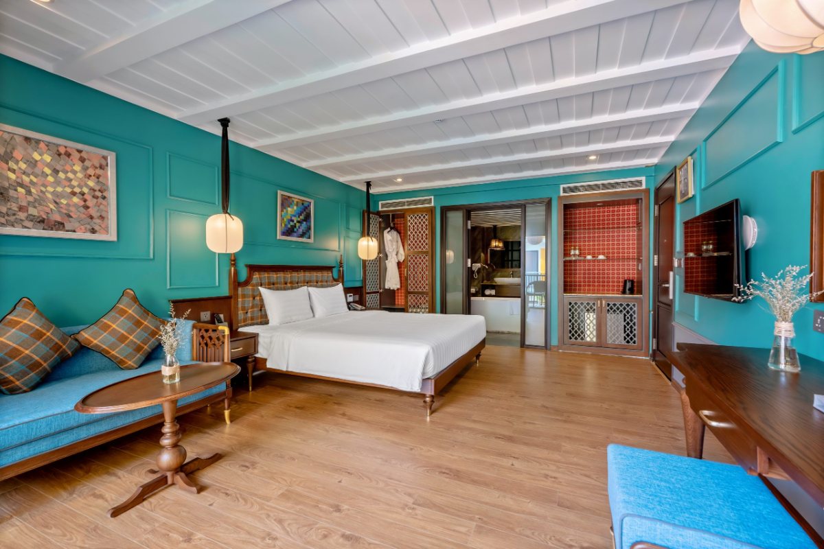 Deluxe Room with Pool View at Son Hoi An Boutique Hotel